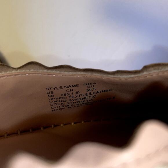 Kate Spade Thea Espadrilles Womens 9 Cream Pink Sandals Summer Vacation Resort - Picture 12 of 13